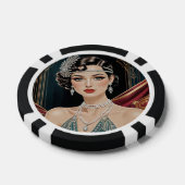 Großer Gatsby Glamour Pokerchips (Einzeln)