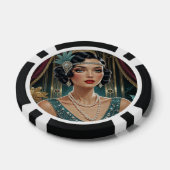 Großer Gatsby Glamour Pokerchips (Einzeln)