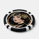 Großer Gatsby Glamour Pokerchips (Einzeln)