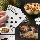 Großer Gatsby Glamour Spielkarten (In Situ)