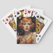 Großer Gatsby Glamour Spielkarten (Rückseite)