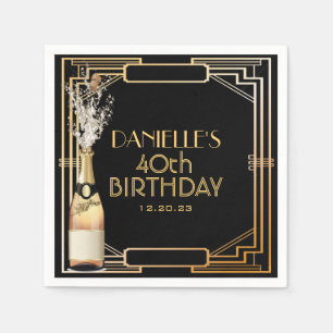 Großer Gatsby Serviette