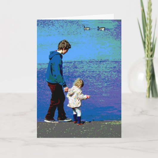 Grosser Geburtstag Karte (Vorderseite)