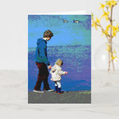 Grosser Geburtstag Karte (Gelbe Blume)