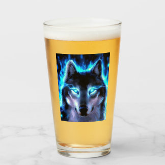Großer Geist des Wolfs Glas