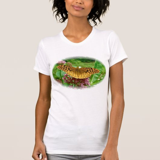 Grosser, gesprenkelter T - Shirt (Vorderseite)