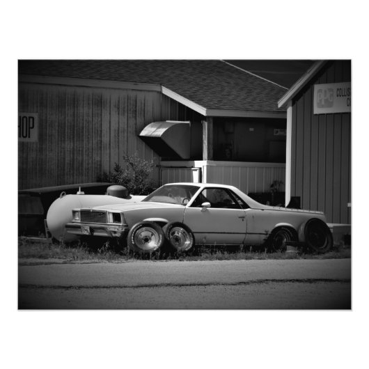 "GRÖSSER GEWOLLT" FOTODRUCK (Vorne)