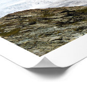 Grosser Gletscher in den Schweizer Alpen Poster (Ecke)