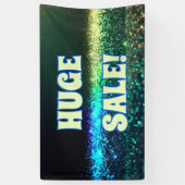 Großer Glitzer-Banner Banner (Vertikal)