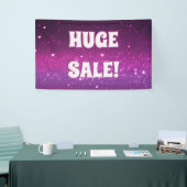 Großer Glitzer-Banner Banner (Messeveranstaltung)