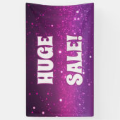 Großer Glitzer-Banner Banner (Vertikal)