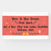 Großer Glücksfall für das neue Jahr 2025 Banner (Horizontal)