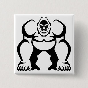 Großer Gorilla Button
