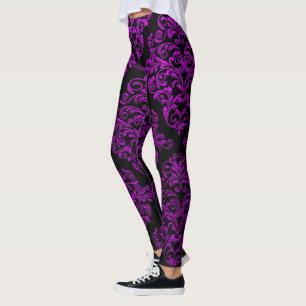 Großer gotischer Damast II elegant Leggings