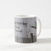Großer Grandad-Geburtstag Kaffeetasse (VorderseiteRechts)