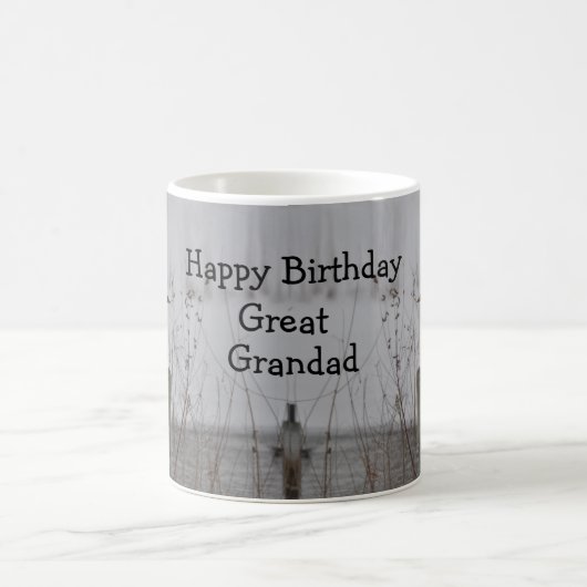Großer Grandad-Geburtstag Kaffeetasse (Mittel)