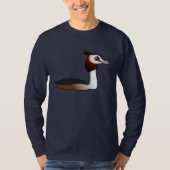 Großer Grebe mit Haube T-Shirt (Vorderseite)