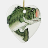 Großer großer Mund-Baß Keramik Ornament (Rechts)