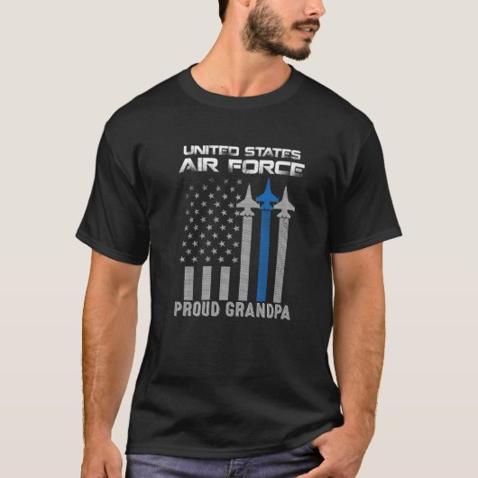 Großer Großraum der US-Luftwaffe mit Stolz T-Shirt (Vorderseite)
