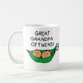 Großer Großvater der Zwillings-Hülse Kaffeetasse (Links)