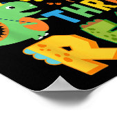 Großer Großvater des 3. Rex 3. Boy Dinosa Poster (Ecke)