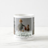 Großer Großvater 'Wir Liebe dir' 3 FotoCollage Kaffeetasse (Mittel)