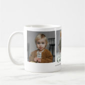 Großer Großvater 'Wir Liebe dir' 3 FotoCollage Kaffeetasse (Links)