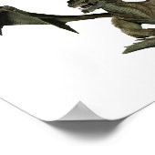 Großer Grüner Drache Poster (Ecke)