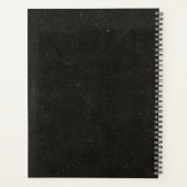 Großer Grunge Skull mit Flügeln 2022 Planer (Rückseite)