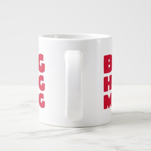 Großer Hammer Jumbo-Tasse (Rückseite)