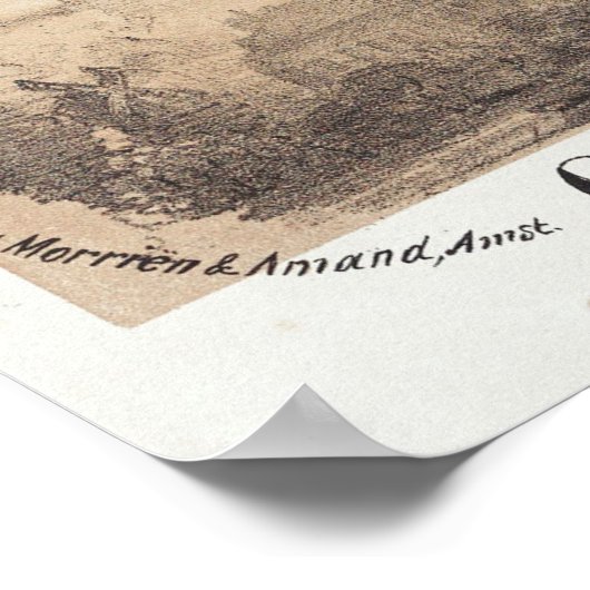 Großer Heißluftballon Poster (Ecke)