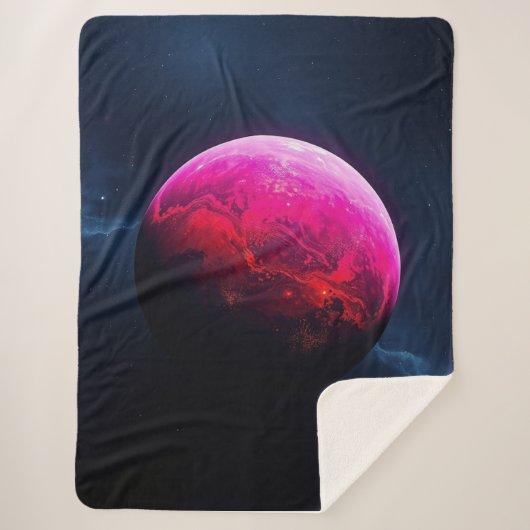 Großer Helle Roter Planet Sherpadecke (Vorderseite)