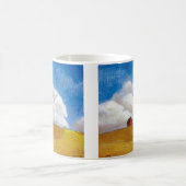 Großer Himmel bewölkt Kaffeetasse (Mittel)