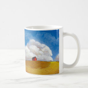 Großer Himmel bewölkt Kaffeetasse