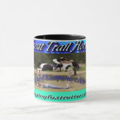 Großer Hinterpferdweltmeister-Logo-Cup Tasse (Zentrum)