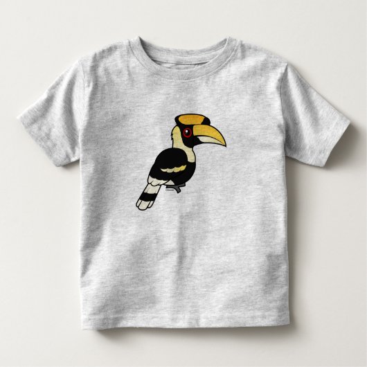 Großer Hornbill Kleinkind T-shirt (Vorderseite)
