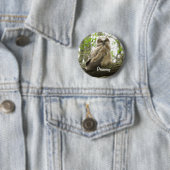 Großer Horned Owl Newborn-Button Button (Beispiel)