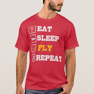 Großer Hubschrauber Pilot Sprichwort Geschenk Männ T-Shirt