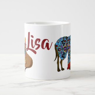 Großer Hund Jumbo-Tasse