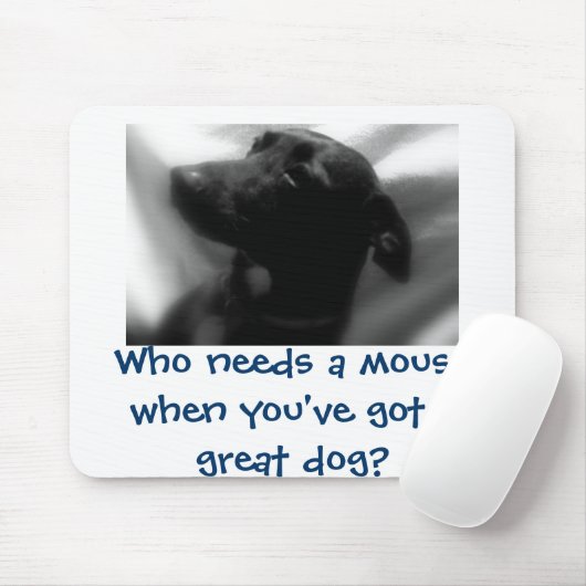 Großer Hund Mousepad (Mit Mouse)