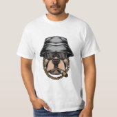 Großer Hund T-Shirt (Vorderseite)