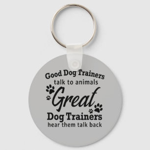 Großer Hundetrainer-Schlüsselanhänger-Geschenk Schlüsselanhänger