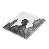 Großer Hunger von Irland-Statuen in Dublin Fliese (Seite)