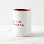 Großer Ich Bin Tasse (Zentrum)