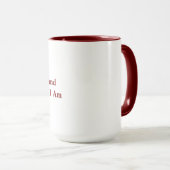 Großer Ich Bin Tasse (VorderseiteRechts)