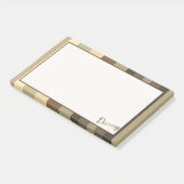 Grosser, individualisierbarer Post It Note für Dan Post-it Klebezettel (angewinkelt)