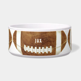Grosser Individuelle Name Dog Bowl Napf