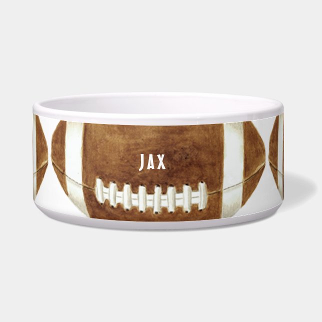 Grosser Individuelle Name Dog Bowl Napf (Vorderseite)