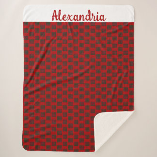 Grosser Individuelle Name Weihnachtsfeiertag Buffa Sherpadecke