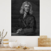 Großer Isaac Newton Print in hoher Auflösung Poster (Küche)